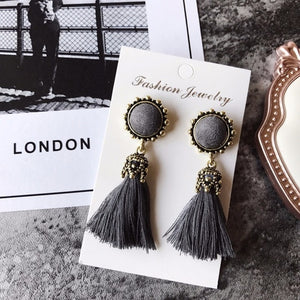 Tiny Tassel Earrings for Women